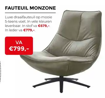 Tilders Meubelen Fauteuil monzone aanbieding