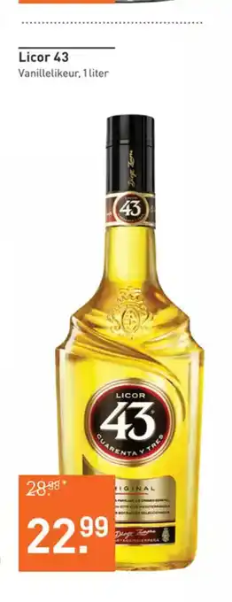 Gall & Gall Licor 43 1 liter aanbieding