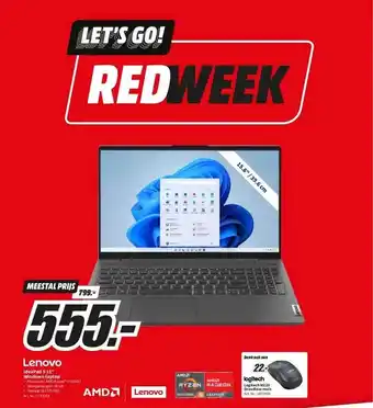 MediaMarkt Lenovo ideapad 5 15 aanbieding