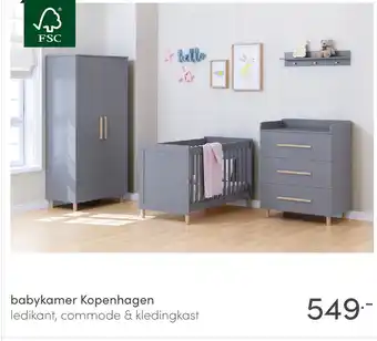 Baby & Tiener babykamer kopenhagen aanbieding