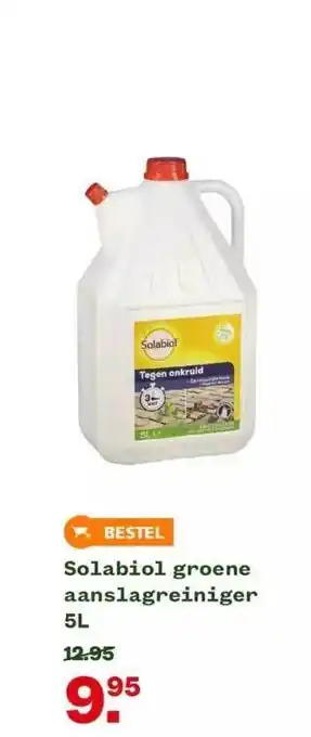 Welkoop Solabiol groene aanslagreiniger 5l aanbieding
