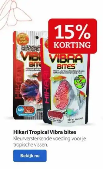 Pets Place Hikari tropical vibra bites aanbieding