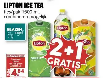 MCD Supermarkt Lipton ice tea 1500 ml aanbieding