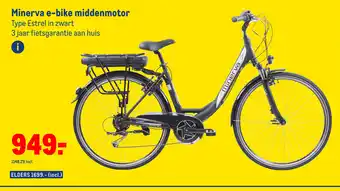 Makro Minerva e-bike middenmotor aanbieding