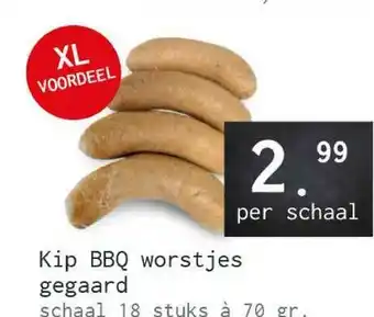 Naanhof Kip bbq worstjes gegaard aanbieding