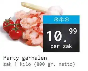 Naanhof Party garnalen aanbieding