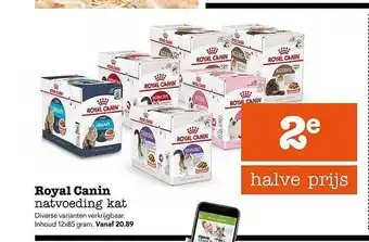 Dierspecialist Royal canin natvoeding kat aanbieding