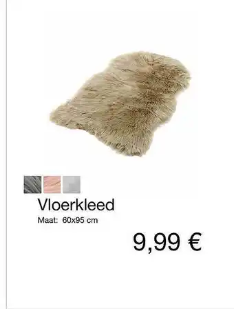 Kik Vloerkleed 60x95 cm aanbieding