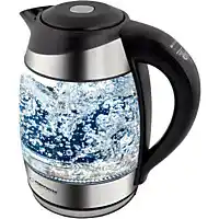 Bol.com Esperanza ekk026 - glazen waterkoker - led verlichting - 17 liter - instelbare temperatuur aanbieding
