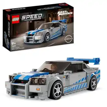 Intertoys Lego speed champions 2 fast 2 furious nissan skyline gt-r 76917 aanbieding