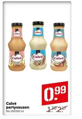 CoopCompact Calvé Partysauzen aanbieding