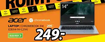 Expert Acer Laptop | Chromebook 314 (CB314-1H-C21H) aanbieding