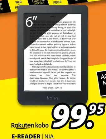 Expert Rakuten Kobo E-Reader | NIA aanbieding