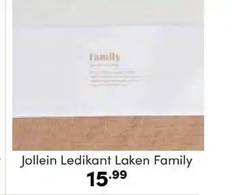 Baby & Tiener Jollein ledikant laken family aanbieding