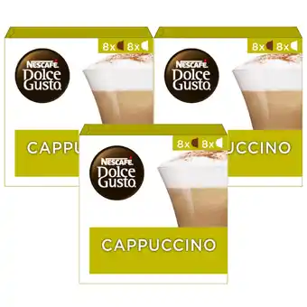 Jumbo Nescafé dolce gusto® cappuccino 3 x 16 stuks aanbieding