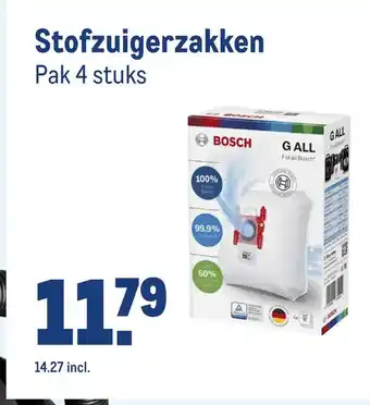 Makro Stofzuigerzakken aanbieding