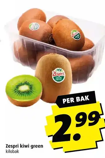 Boni Zespri kiwi green kilobak aanbieding