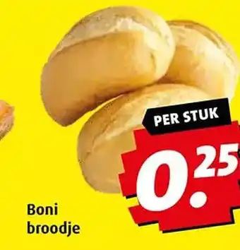 Boni Boni broodje aanbieding