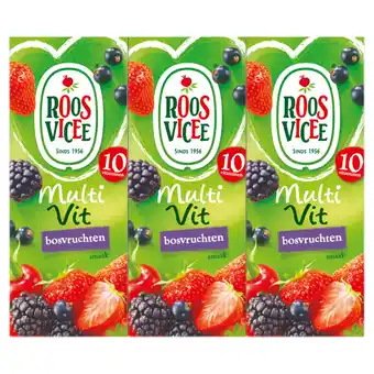 Jumbo Roosvicee multivit bosvruchten, 200ml aanbieding