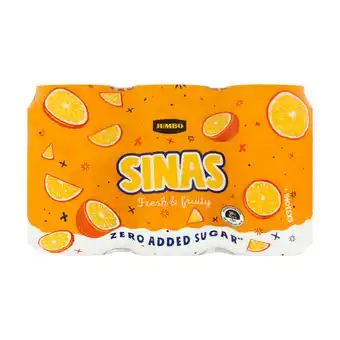 Jumbo Jumbo sinas zero sugar 6 x 330ml aanbieding