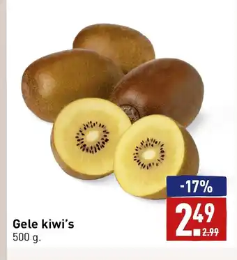 ALDI Gele Kiwi's 500 gram aanbieding