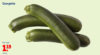 Makro Courgette aanbieding