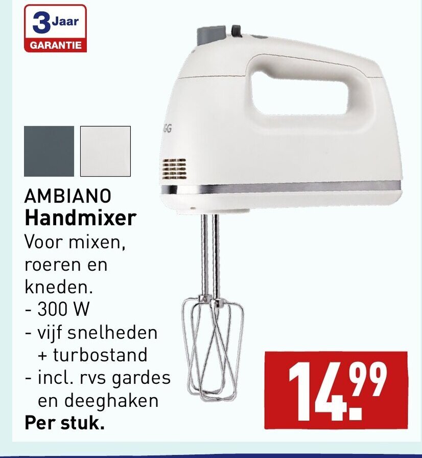 Ambiano Handmixer aanbieding bij ALDI
