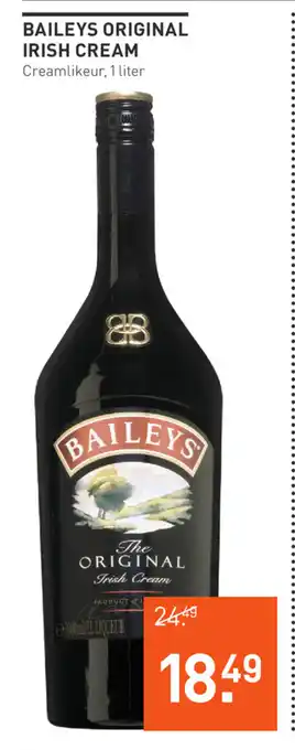 Gall & Gall Bailey's original irish cream aanbieding