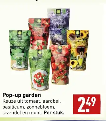 ALDI Pop-up garden aanbieding