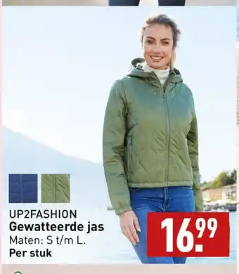 ALDI UP2Fashion Gewatteerde jas  S t/m L aanbieding