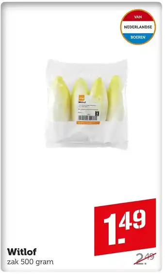 Coop Witlof 500 gram aanbieding