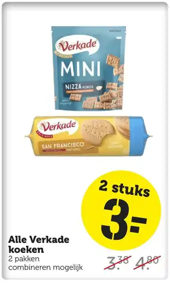 Coop Alle Verkade koeken aanbieding