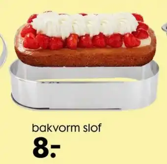 HEMA Bakvorm slof aanbieding