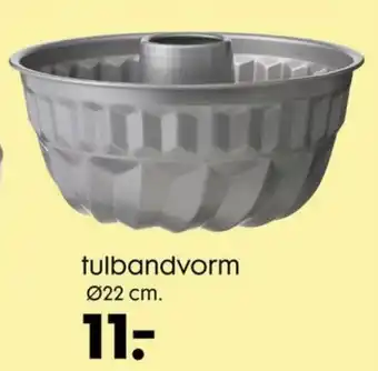 HEMA Tulbandvorm 22cm aanbieding