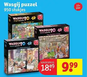 Kruidvat Wasgij puzzel aanbieding