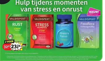 Kruidvat Valdispert rust sterk aanbieding