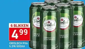 Butlon Grolsch pils 5,0% 500ml aanbieding