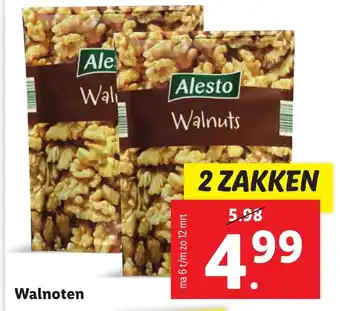 Lidl Alesto Walnoten aanbieding