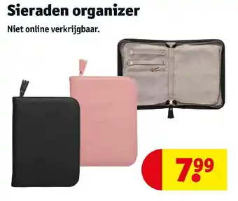 Kruidvat Sieraden organizer aanbieding