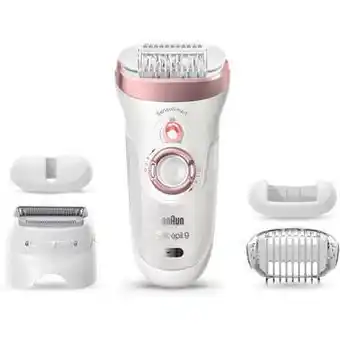 Blokker Braun silk-épil 9-725 - epilator voor langdurige ontharing - wit/roségoud aanbieding