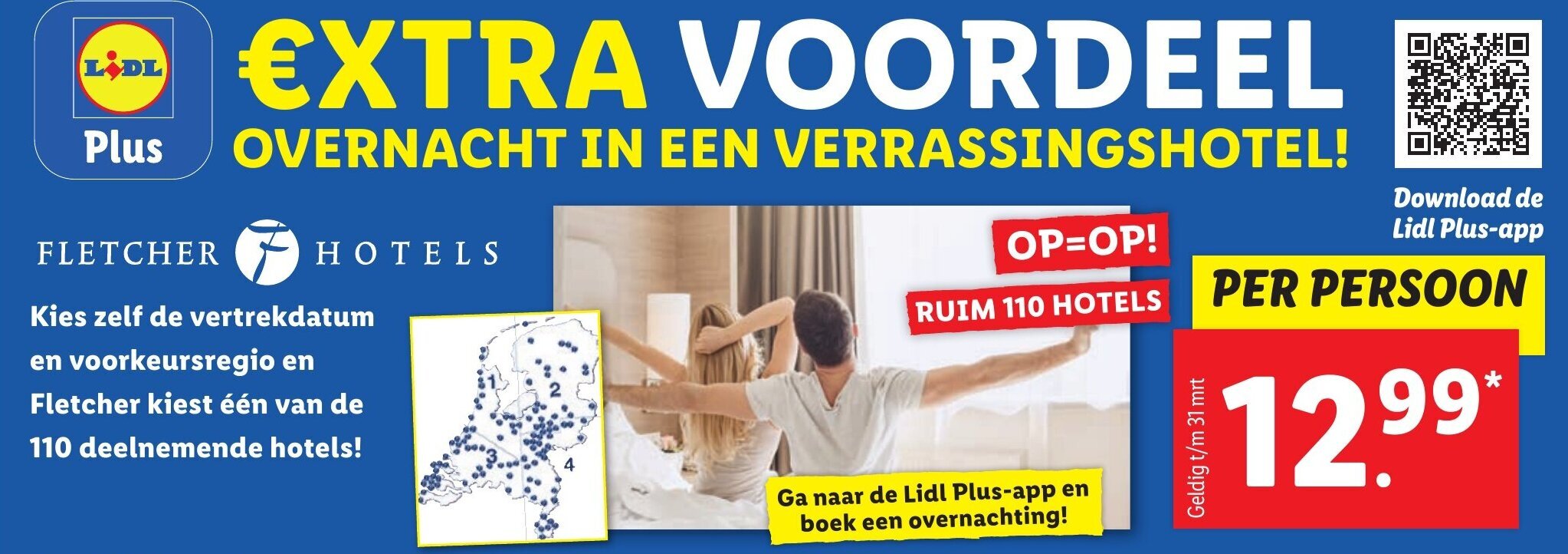 Fletcher hotels aanbieding bij Lidl