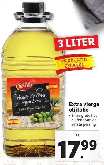 Lidl Extra vierge olijfolie 3L aanbieding