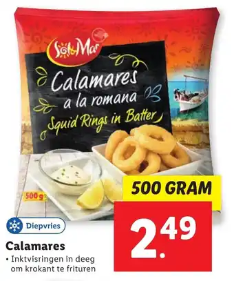 Lidl Calamares 500g aanbieding