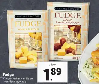 Lidl Fudge 350g aanbieding