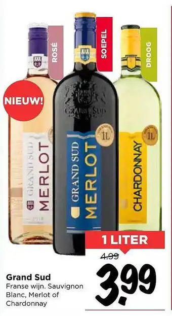 Vomar Voordeelmarkt Grand Sud 1 liter aanbieding