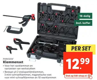 Lidl Klemmenset aanbieding