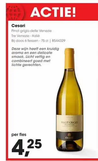 HANOS Cesari pinot grigio delle venezie tre venezie aanbieding