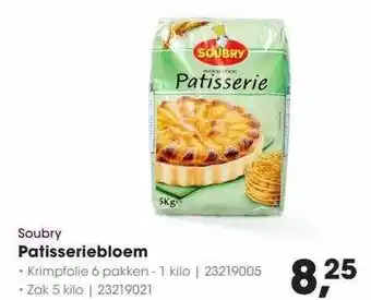 HANOS Soubry patisseriebloem aanbieding