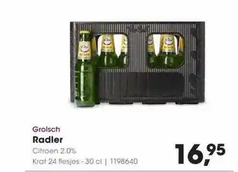 HANOS Grolsch radler aanbieding