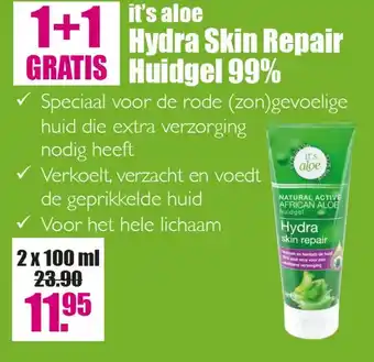 Gezond & Wel Hydra Skin Repair Huidgel aanbieding